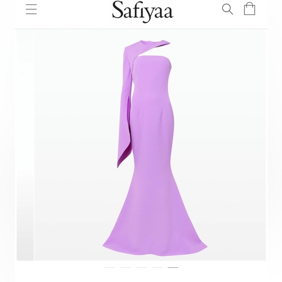 Safiyaa Raha Lupine Long Dress - Picture 5 of 10